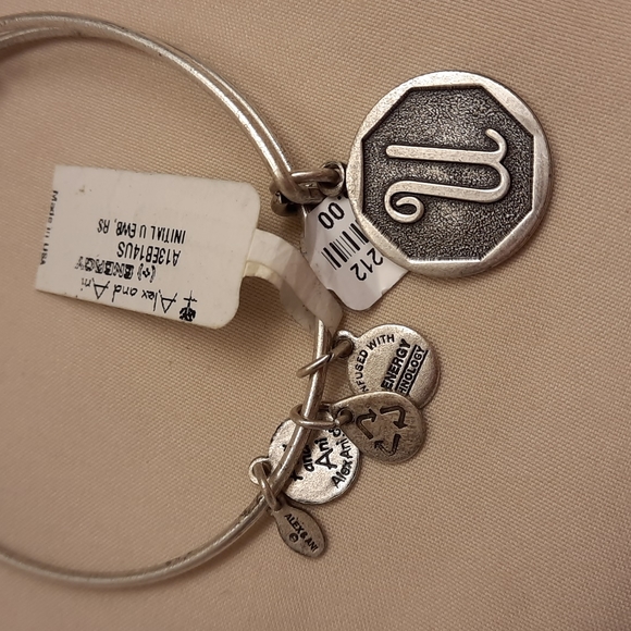 Alex and Ani Initial U Bracelet - Picture 5 of 8